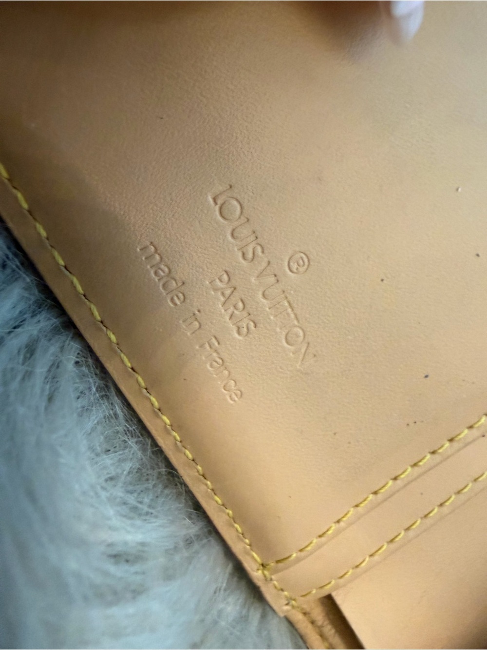 Louis Vuitton Multicolor Monogram White Canvas Wallet with Brown Trim - Picture 7 of 16